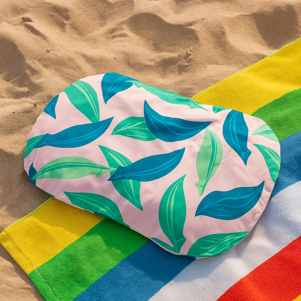 K&Co Sorrento Beach Pillow - JUNGLE LEAF